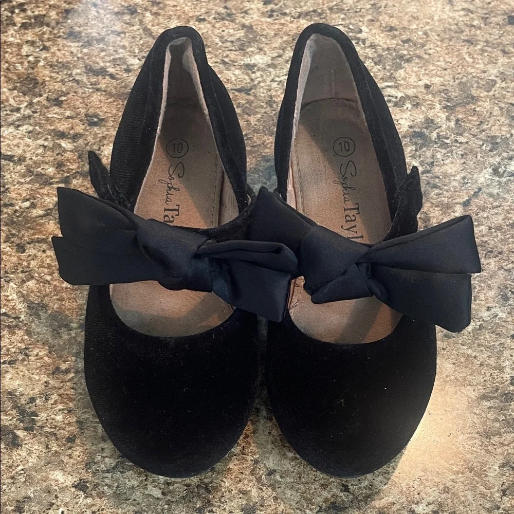 Black Bow Mary Jane Flats